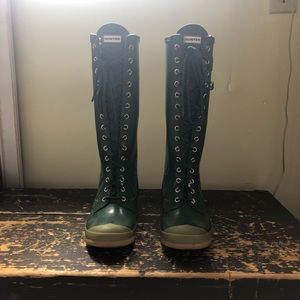 Hunter rain boots